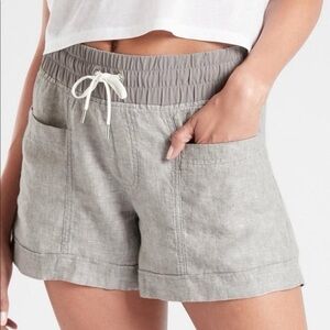 Athleta Cabo Linen Short